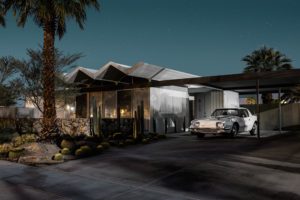 Midnight Modern: Palm Springs Under the Full Moon